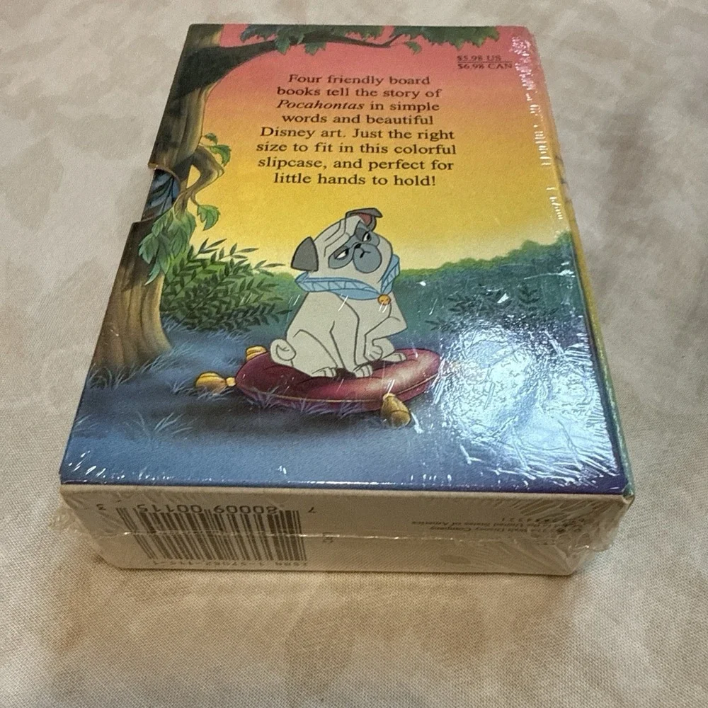 Walt Disney Pocahontas Little Library 4 Book Set unopened